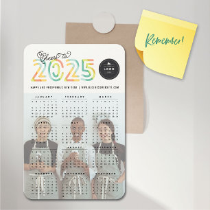Íman Listras de Cítricos Aplaudindo Calendário 2027 Ano