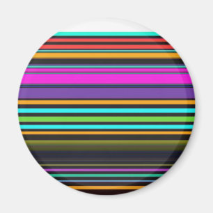 Íman Listras de neon coloridas fofas