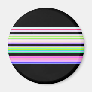 Íman Listras de neon coloridas fofas