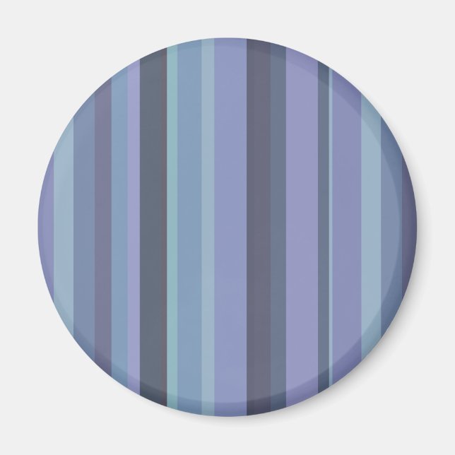 Íman Listras horizontais de cinza azul (Frente)