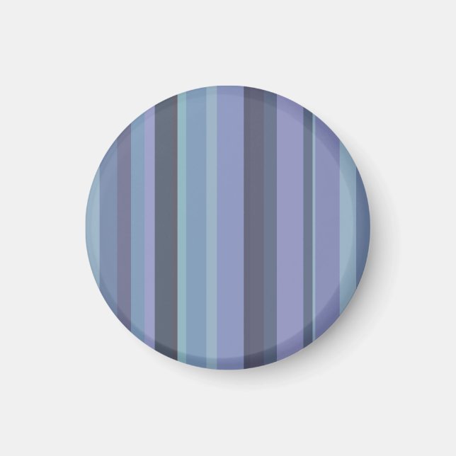 Íman Listras horizontais de cinza azul (Frente)
