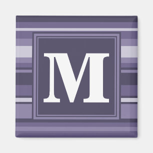 Íman Listras roxas de urze monogramas
