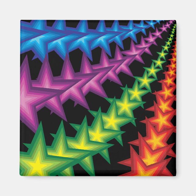 Íman listras vívidas (Frente)