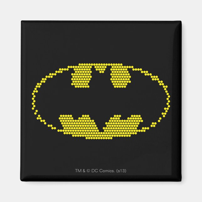 Íman Lite-Brite Bat Emblem (Frente)