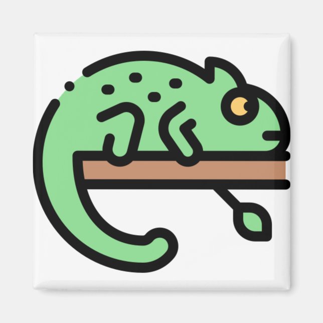 Íman Little Chameleon (Frente)