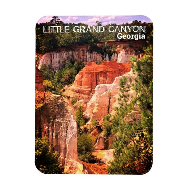 Íman Little Grand Canyon, Geórgia (Vertical)