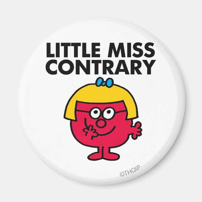 Íman Little Miss Contrary (Frente)