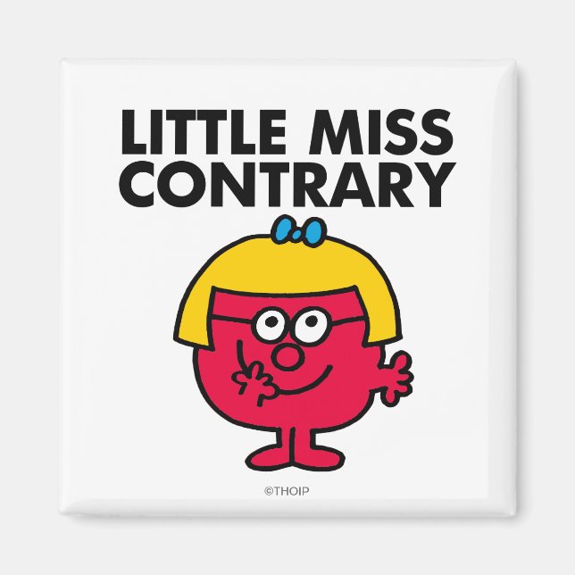 Íman Little Miss Contrary (Frente)