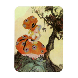 Íman Little Miss Muffet & Aranha, Antiga Mãe Gansa