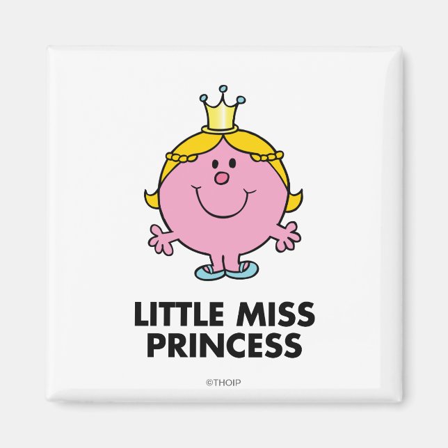 Íman Little Miss Princesa | Antecedentes (Frente)