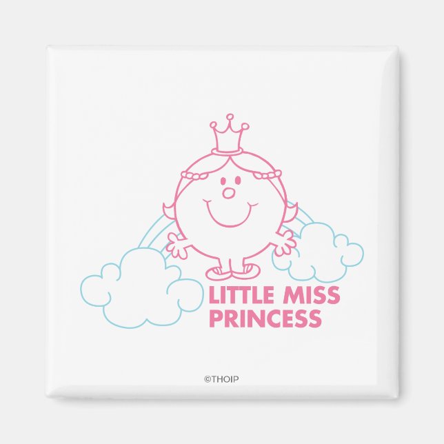 Íman Little Miss Princesa | Cabeça Nas Nuvens (Frente)