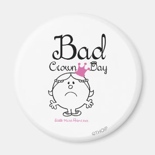 Íman Little Miss Princesa Dia da Coroa Má