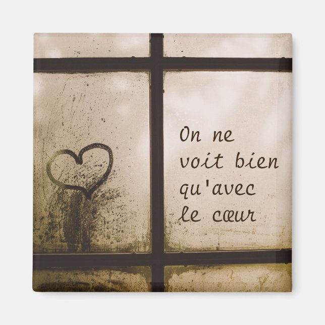 Íman Little Prince citação (Frente)