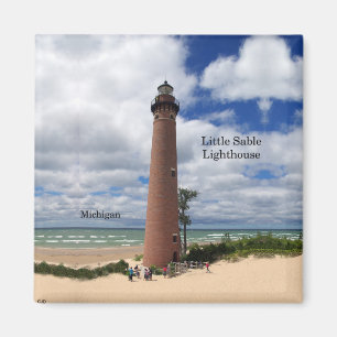 Íman Little Sable Point Lighthouse magnet
