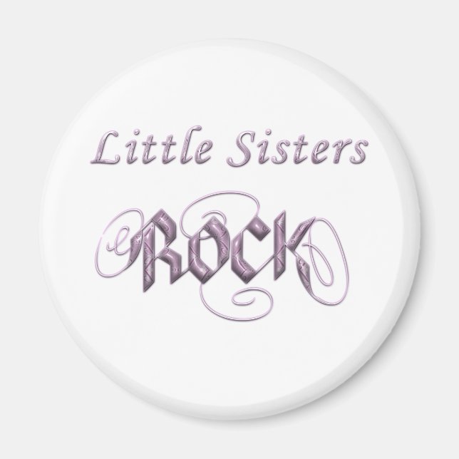 Íman Little Sisters Rock (Frente)