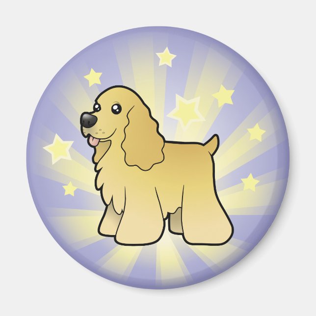 Íman Little Star American Cocker Spaniel (Frente)