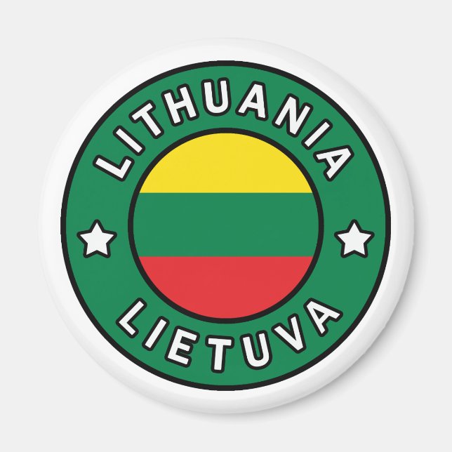 Íman Lituânia Lietuva (Frente)