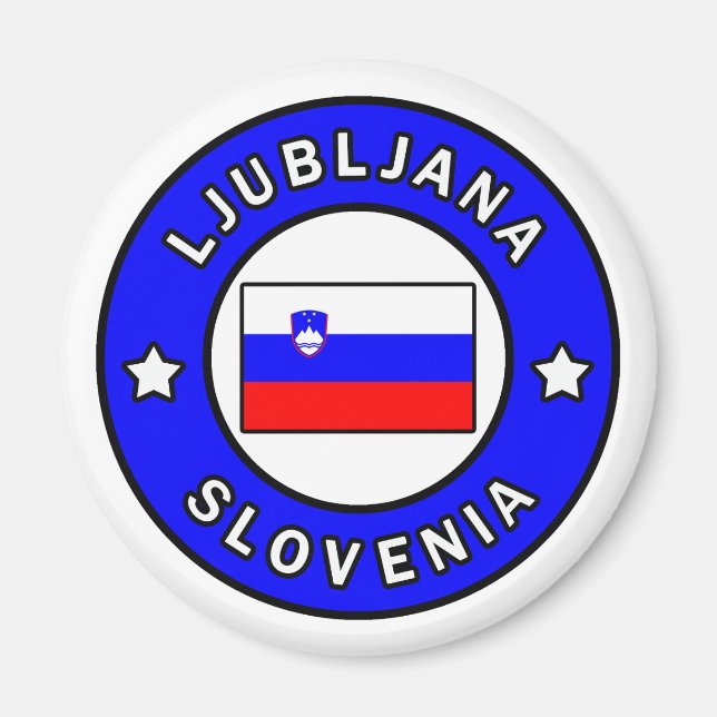 Íman Liubliana Eslovênia (Frente)