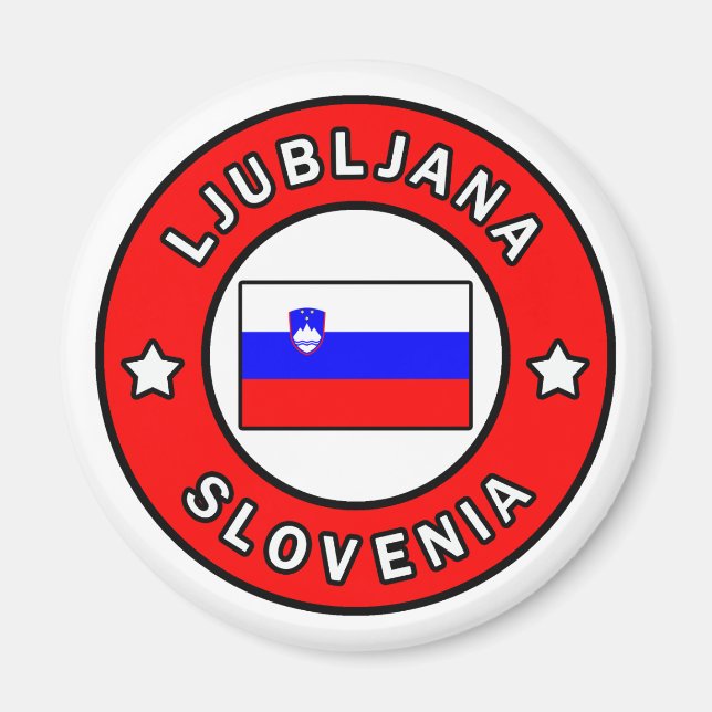 Íman Liubliana Eslovênia (Frente)