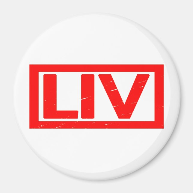 Íman Liv Stamp (Frente)