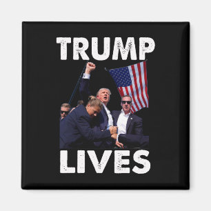 Íman Live Donald Trump Mug Shot - Nunca rendam