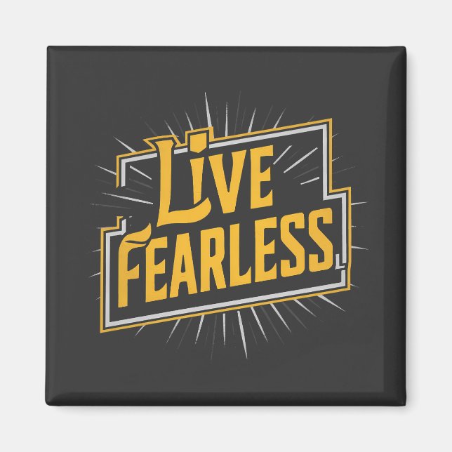 Íman Live Fearless - inspiration et motivation (Frente)