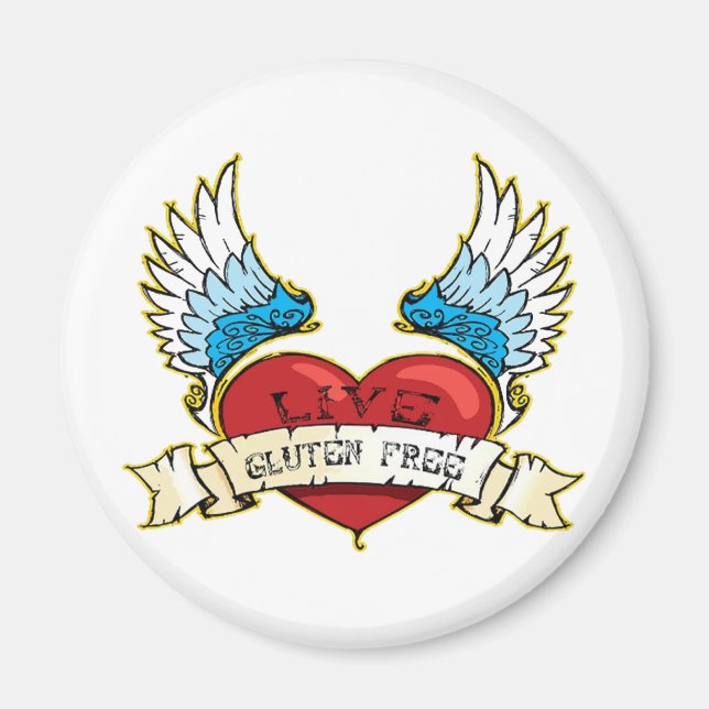 Íman Live Gluten Free (Frente)