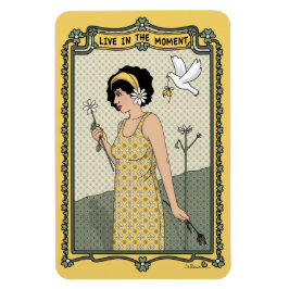 Íman Live In Moment_C_4x6 Refrigerator Magnet