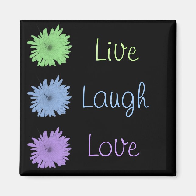 Íman Live Laugh Love (Frente)