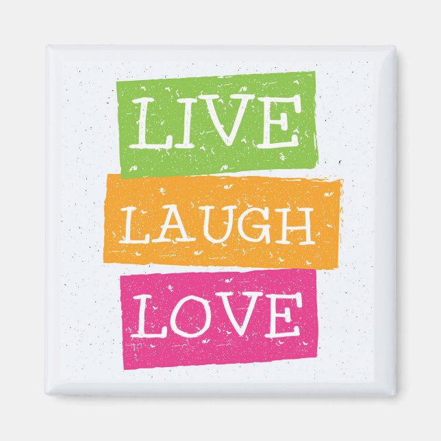 Íman Live Laugh Love 2 (Frente)