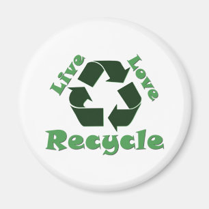 Íman Live Love Reciclar