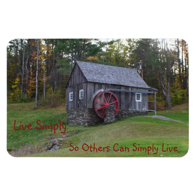 Íman Live Simplesmente Old Mill (Horizontal)