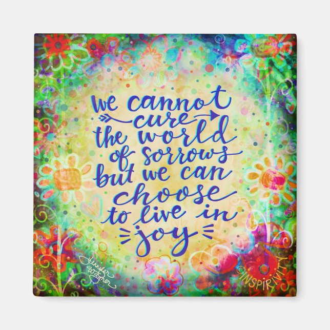 Íman Live withJoy Bonito Inspirational Inspirivity (Frente)