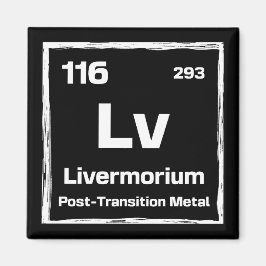 Íman Livermório (Lv) - Tabela Periódica dos Elementos