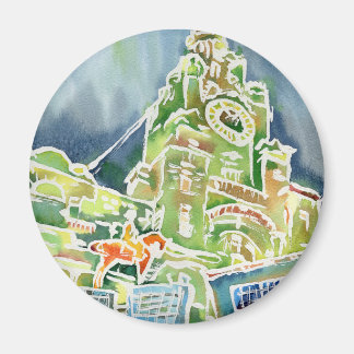 Íman Liverpool watercolor