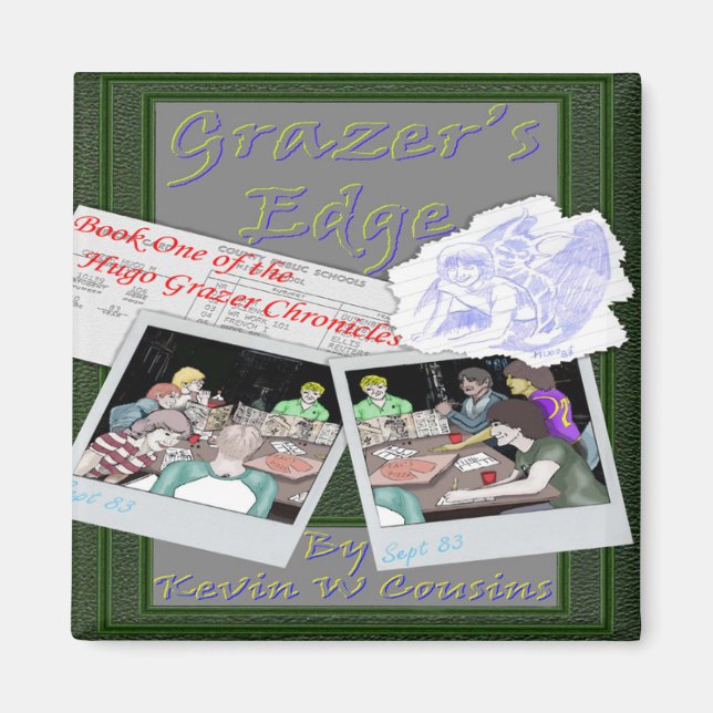Íman Livro 1 H Crônicas Grazer Magnet 2x2 (Frente)