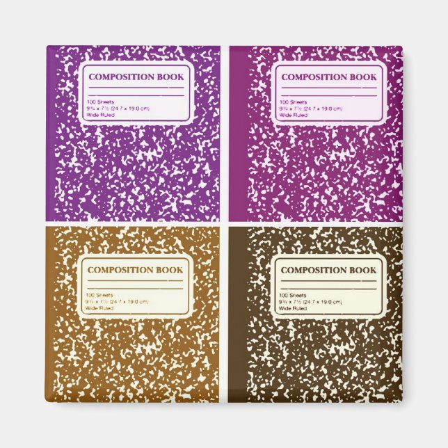 Íman Livro de Composição/Professora Estudante (Frente)