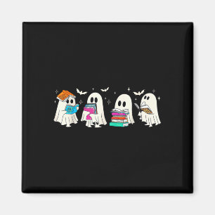 Íman Livro de fantasma engraçado para amante de livros 