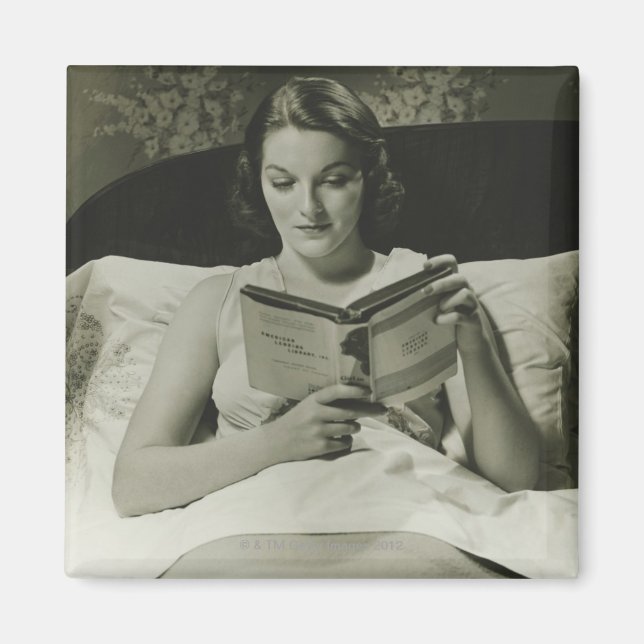 Íman Livro de Leitura de Mulher (Frente)