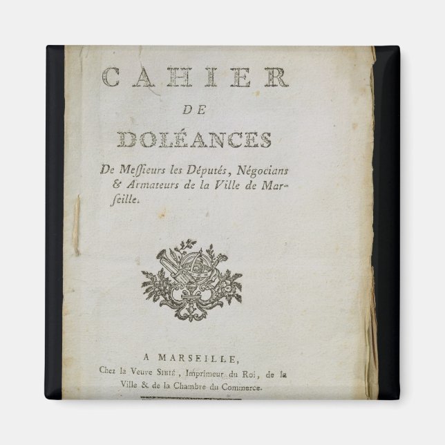 Íman Livro de Reclamações" (Frente)