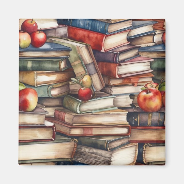 Íman Livros Amantes e Professores (Frente)