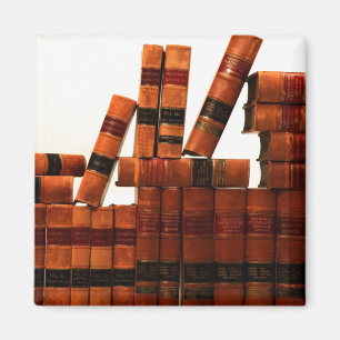 Íman Livros antigos de couro
