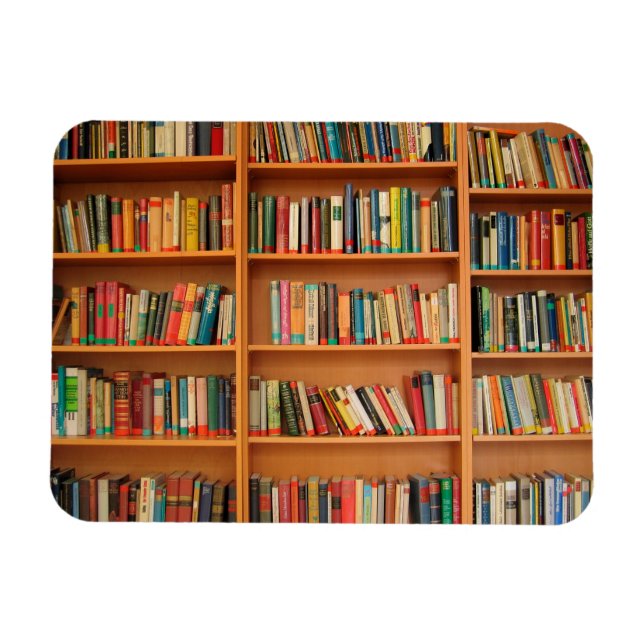 Íman Livros em Segundo Plano (Horizontal)