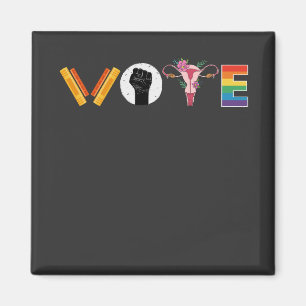 Íman Livros VOTE Útero Apoio LGBT