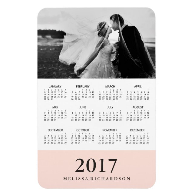 Íman Lixeira | Calendário de Fotografias Elegante 2017 (Vertical)