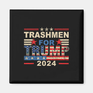 Íman Lixeiros Para Trump 2025 Eleição Divertida Garbyge