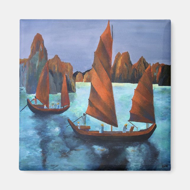 Íman Lixo Na Baía Do Dragão Decrescente (Frente)