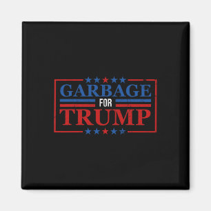 Íman Lixo Para Lixo De Camisa De Tremor Para Trump 2024