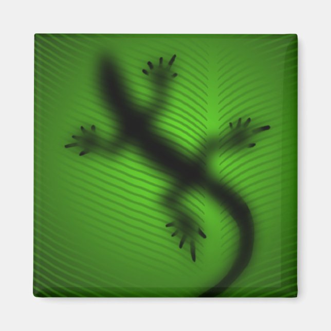 Íman Lizard Silhouette (Frente)