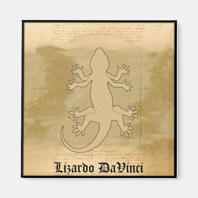 Íman Lizardo DaVinci (Frente)